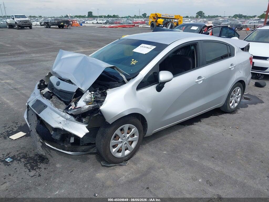 KNADM4A35G6540213 2016 KIA RIO photo no. 2