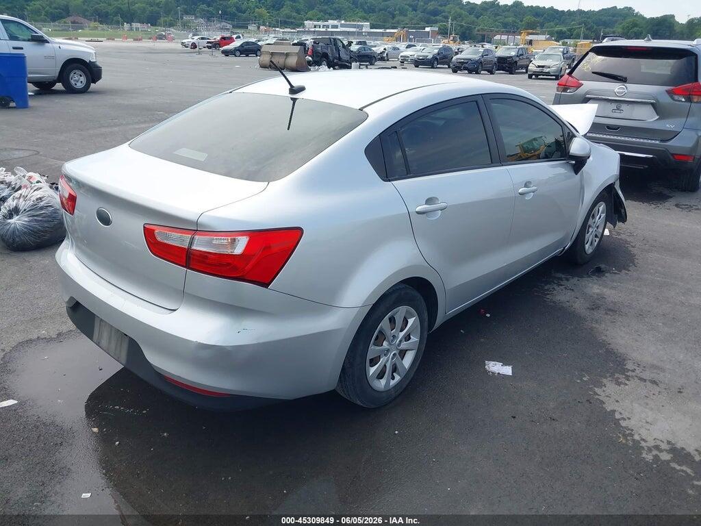 KNADM4A35G6540213 2016 KIA RIO photo no. 4