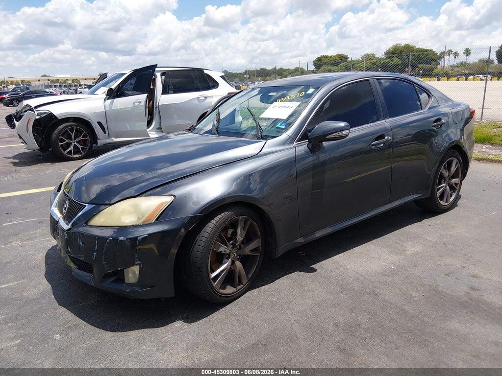 JTHBF5C24A2095331 2010 LEXUS IS 250 photo no. 2