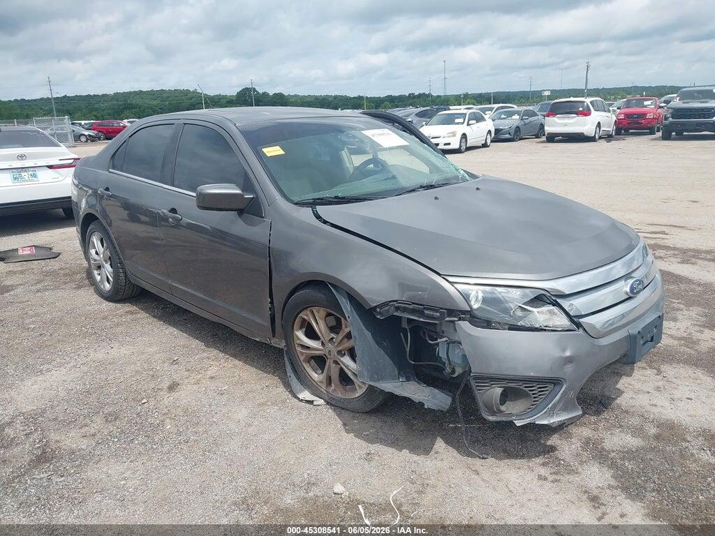 3FAHP0HA6CR217879 2012 FORD FUSION photo no. 1