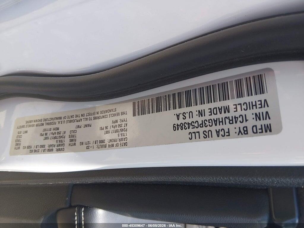1C4RJHAG3PC543849 2023 JEEP GRAND CHEROKEE photo no. 9