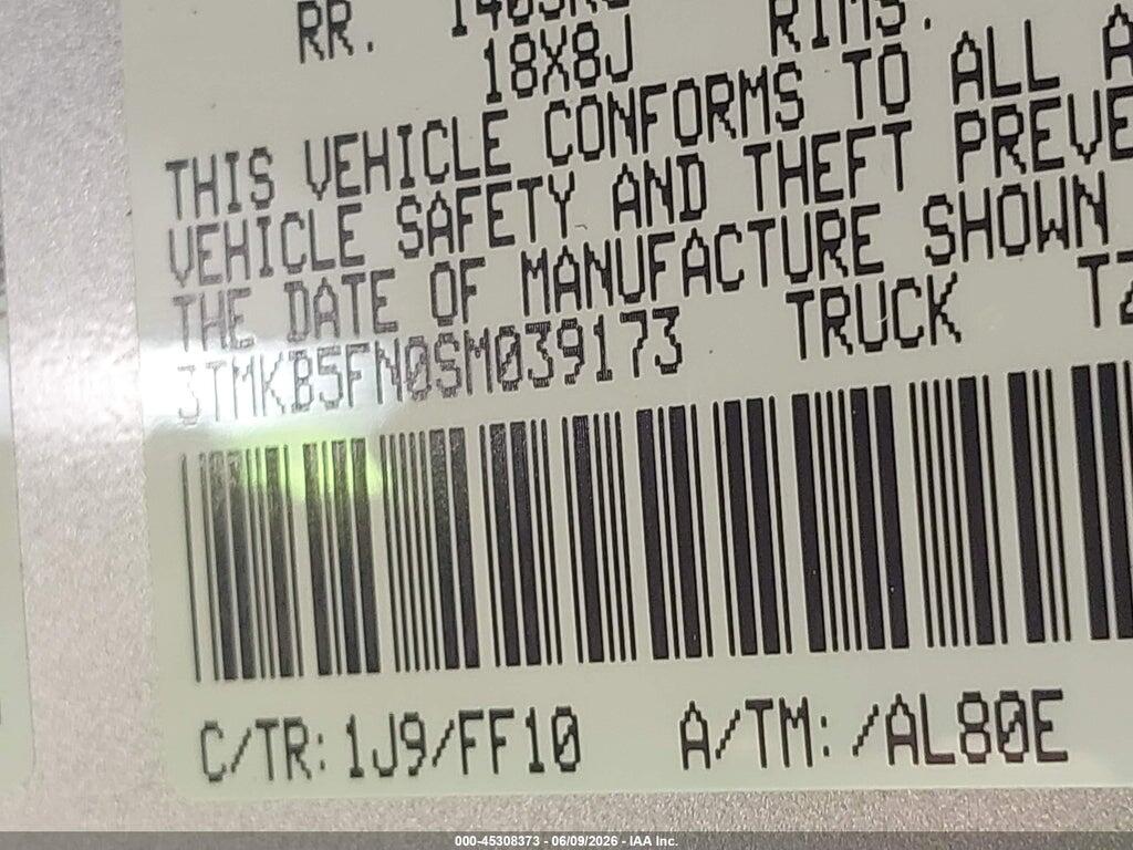 3TMKB5FN0SM039173 2025 TOYOTA TACOMA photo no. 9