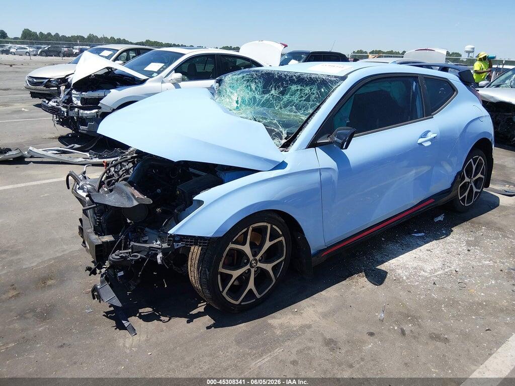 KMHT36AH1KU001032 2019 HYUNDAI VELOSTER photo no. 2