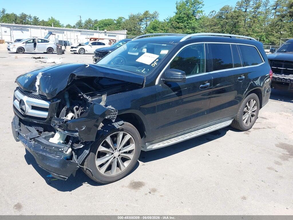 4JGDF6EE6FA448202 2015 MERCEDES-BENZ GL 450 photo no. 2