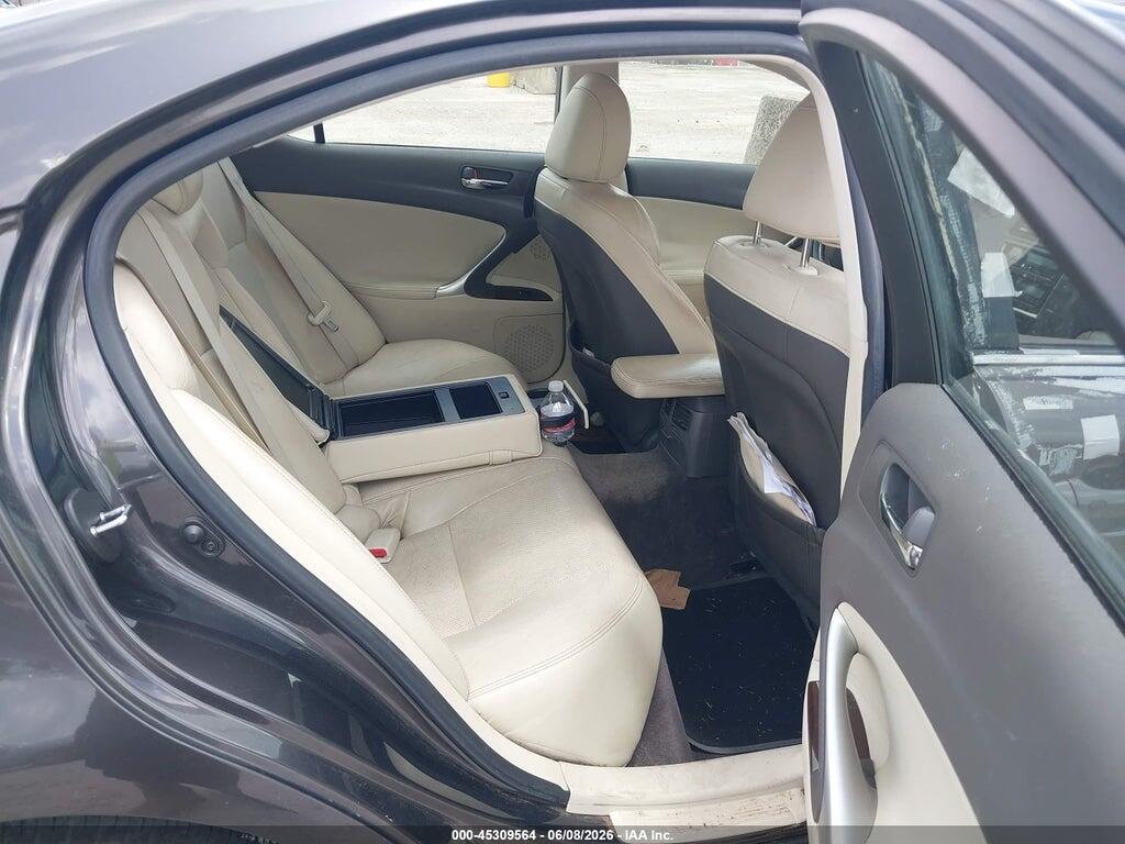 JTHBF5C23A5110822 2010 LEXUS IS 250 photo no. 8