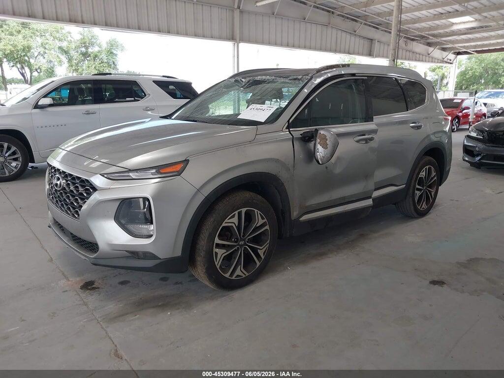 5NMS33AA6LH278432 2020 HYUNDAI SANTA FE photo no. 2