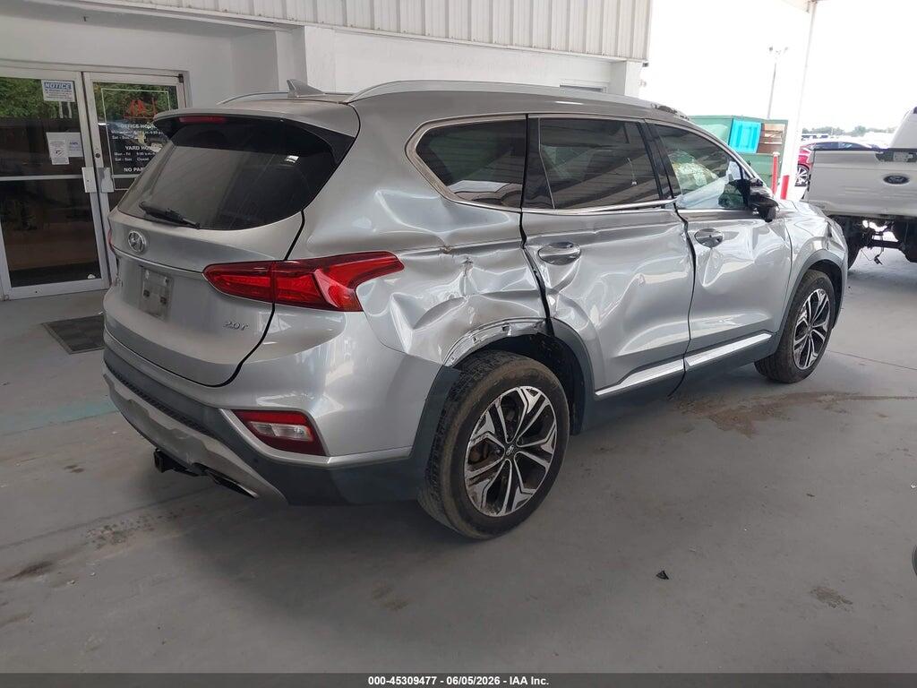 5NMS33AA6LH278432 2020 HYUNDAI SANTA FE photo no. 4