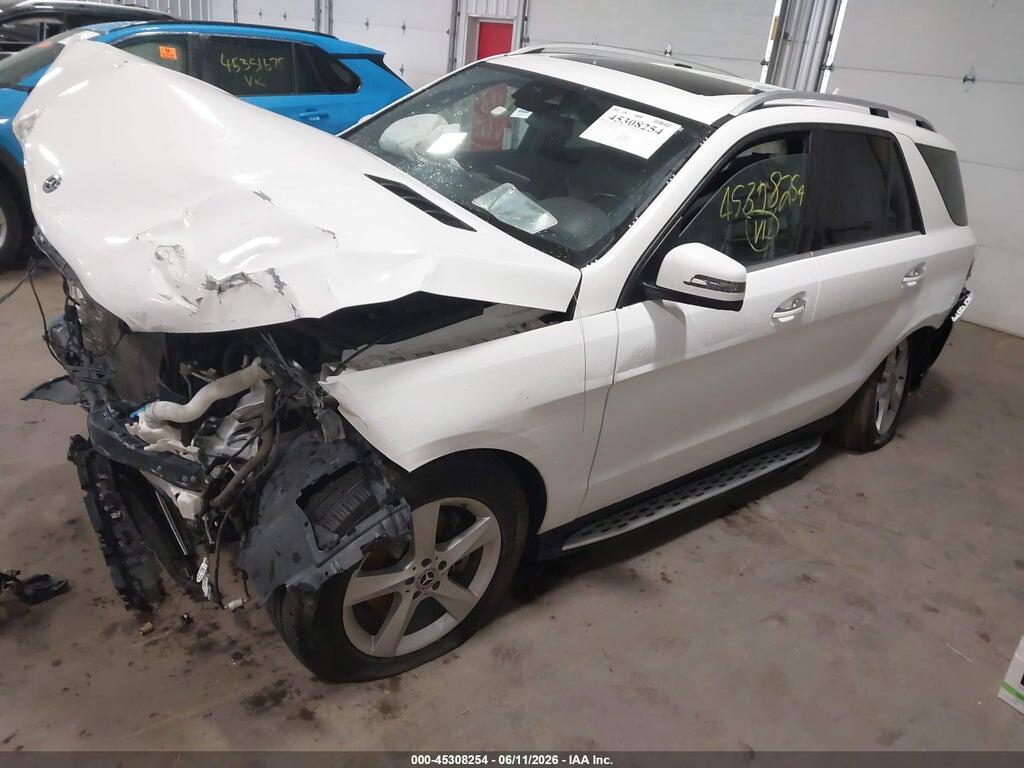 4JGDA5HB5JB068720 2018 MERCEDES-BENZ GLE 350 photo no. 2