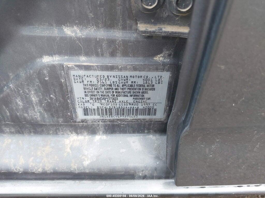 3N1AB8CV6PY275623 2023 NISSAN SENTRA photo no. 9