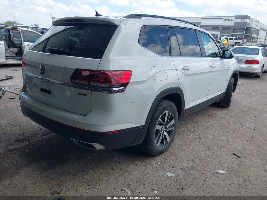 1V2LP2CA2NC557201 2022 VOLKSWAGEN ATLAS photo no. 4