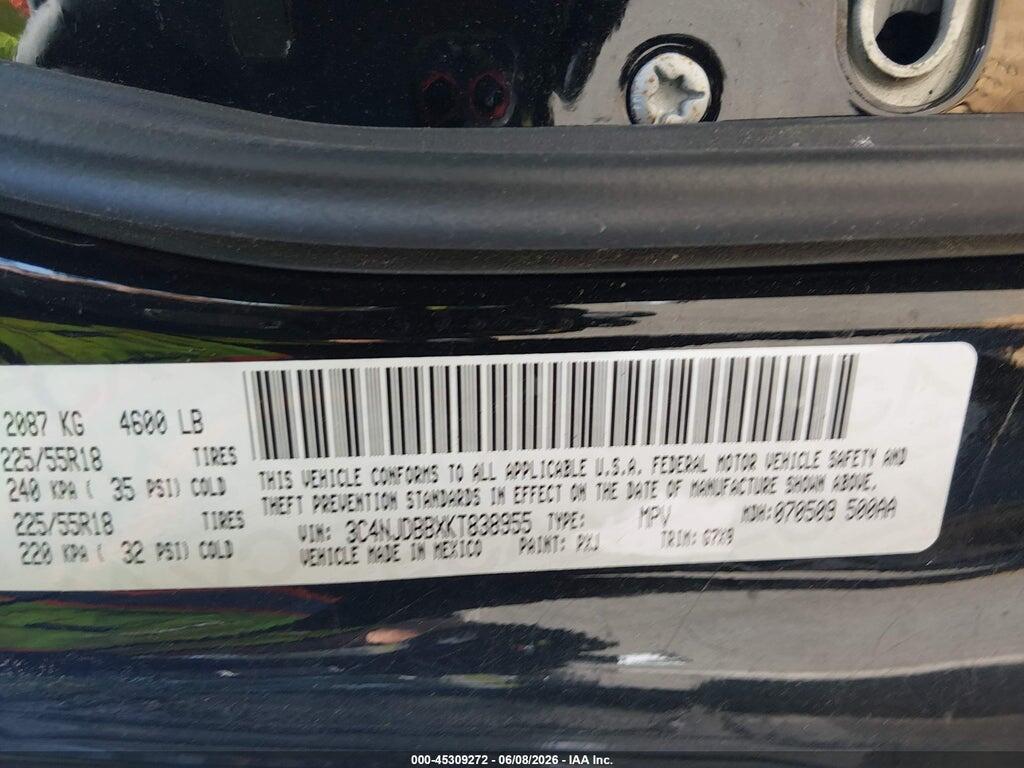 3C4NJDBBXKT838955 2019 JEEP COMPASS photo no. 9