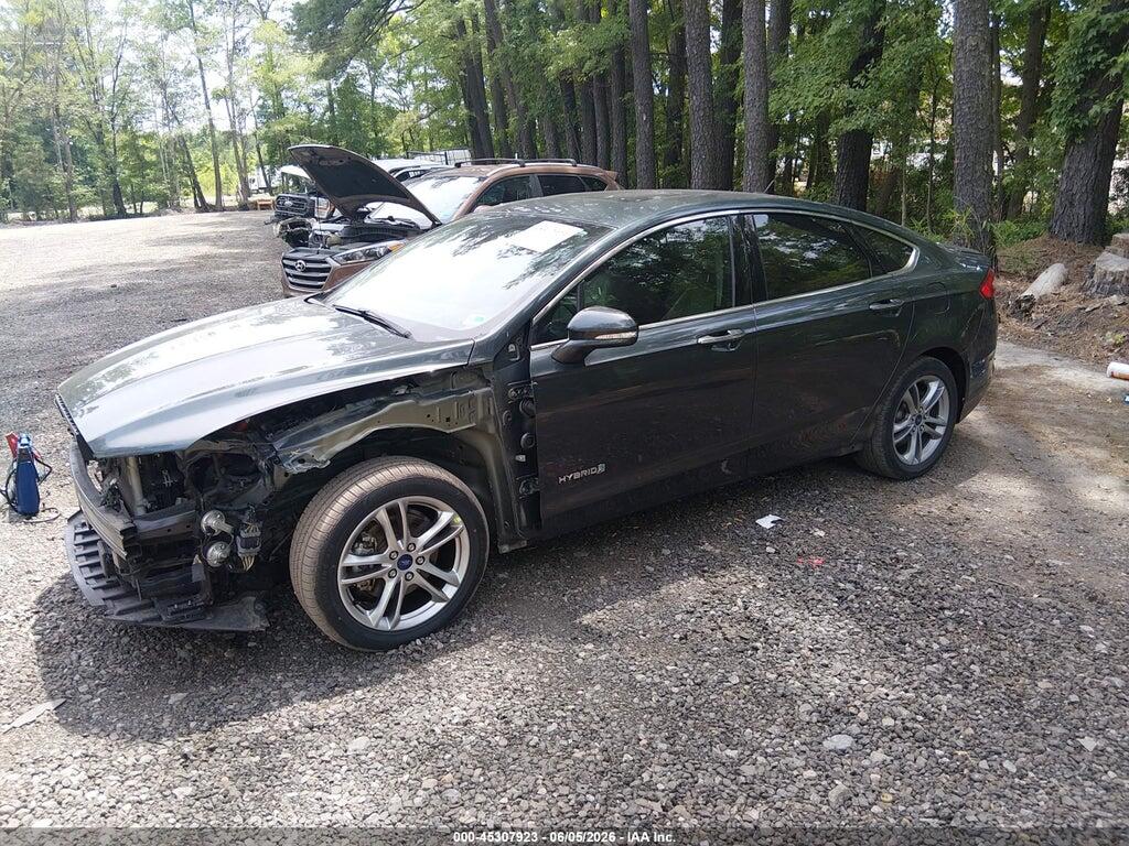 3FA6P0RU9FR157987 2015 FORD FUSION HYBRID photo no. 2