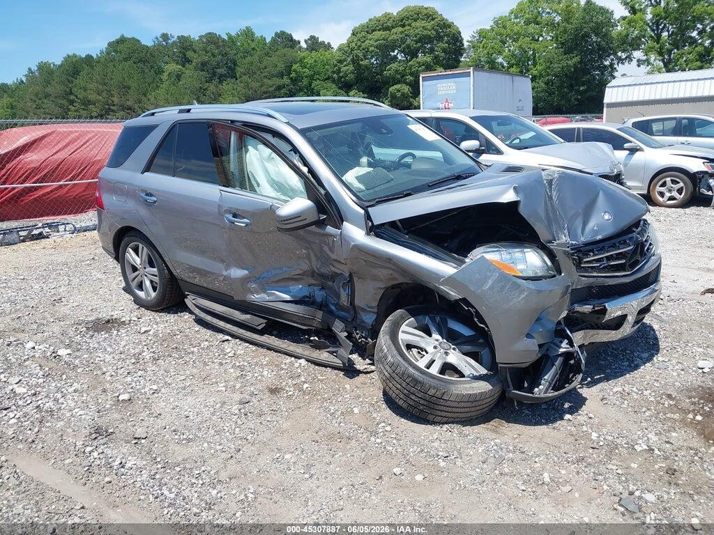 4JGDA5JB3FA560623 2015 MERCEDES-BENZ ML 350 photo no. 1