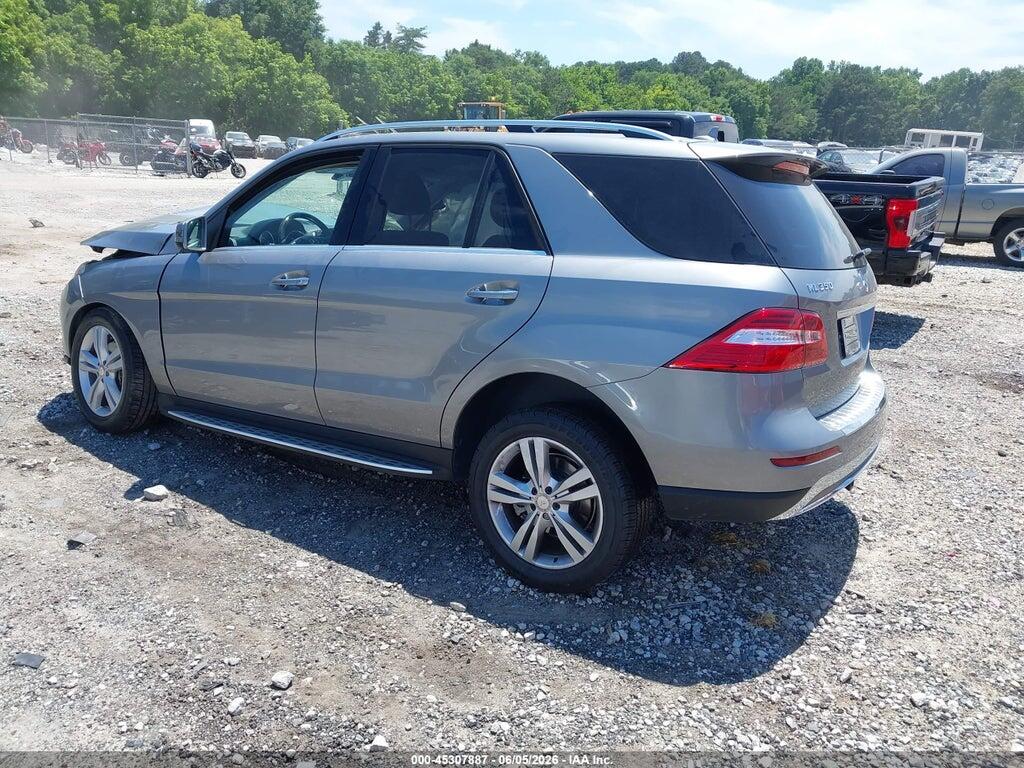 4JGDA5JB3FA560623 2015 MERCEDES-BENZ ML 350 photo no. 3