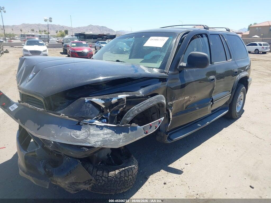 1B4HR28Z7YF299838 2000 DODGE DURANGO photo no. 2