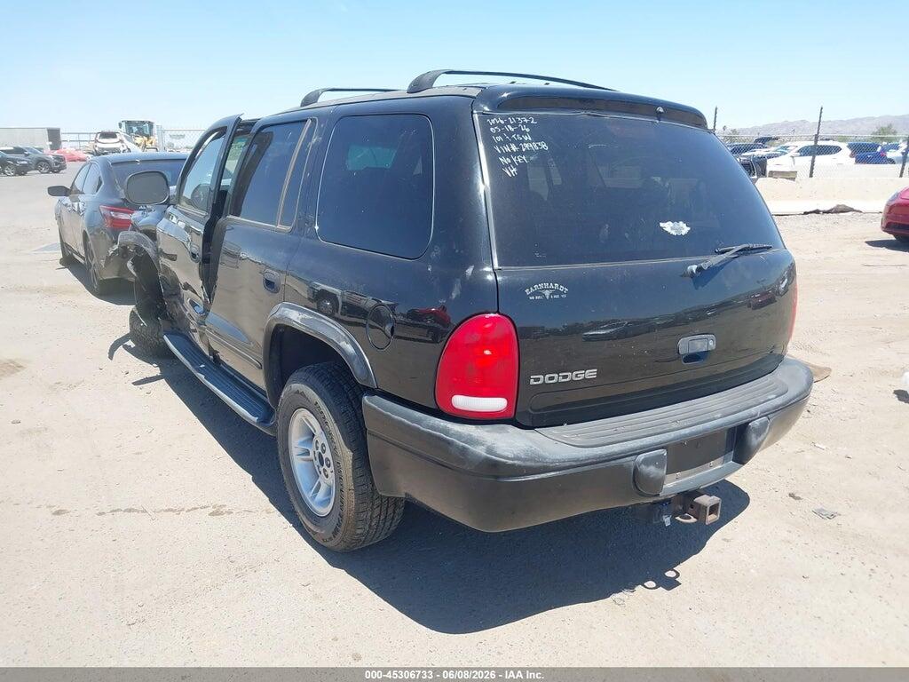 1B4HR28Z7YF299838 2000 DODGE DURANGO photo no. 3