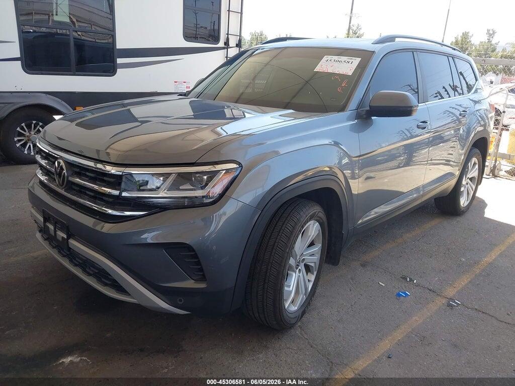 1V2JR2CA6NC550866 2022 VOLKSWAGEN ATLAS photo no. 2