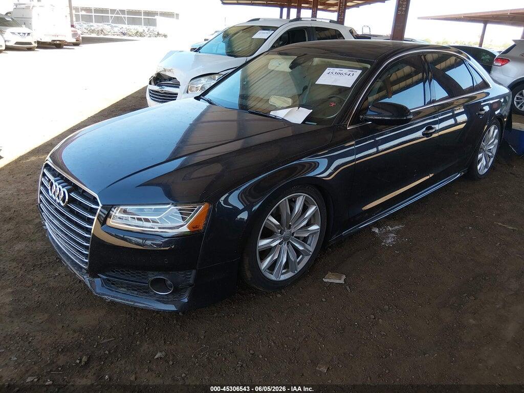 WAU43AFD2HN010629 2017 AUDI A8 L photo no. 2