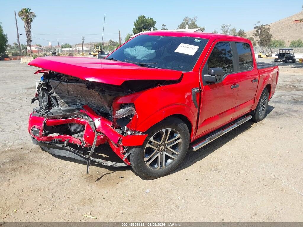 1FTEW1CP3NKD68378 2022 FORD F-150 photo no. 2
