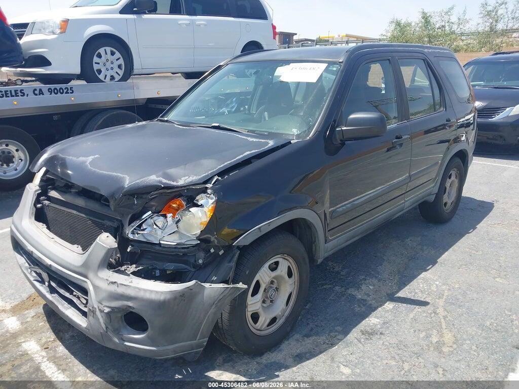 JHLRD68565C011575 2005 HONDA CR-V photo no. 2