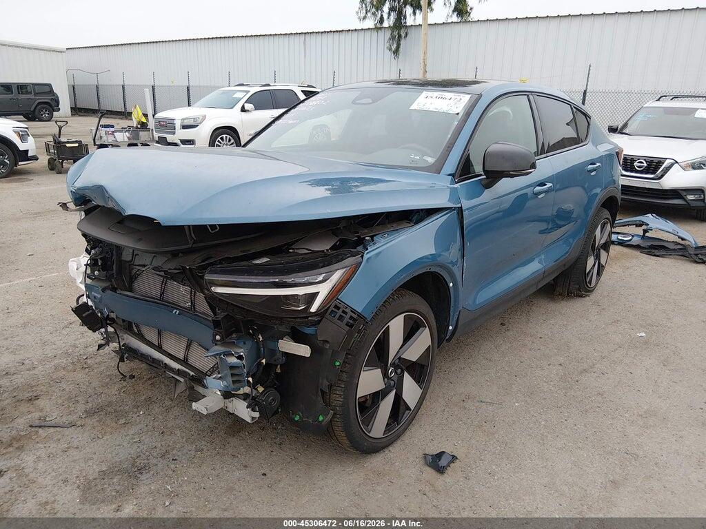 YV4ED3GM9P2049682 2023 VOLVO C40 RECHARGE PURE ELECTRIC photo no. 2