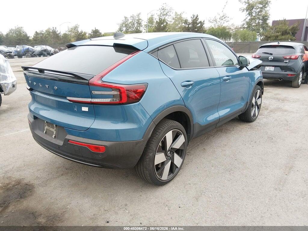YV4ED3GM9P2049682 2023 VOLVO C40 RECHARGE PURE ELECTRIC photo no. 4