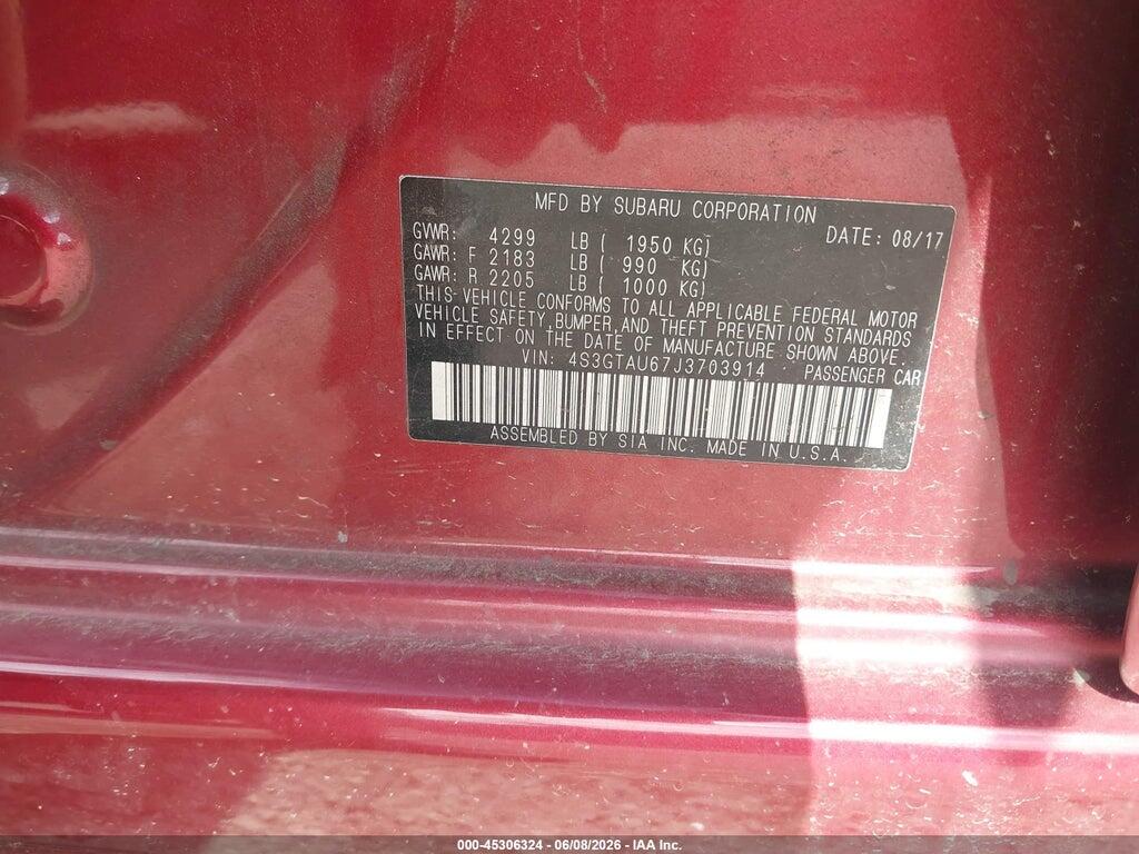 4S3GTAU67J3703914 2018 SUBARU IMPREZA photo no. 7