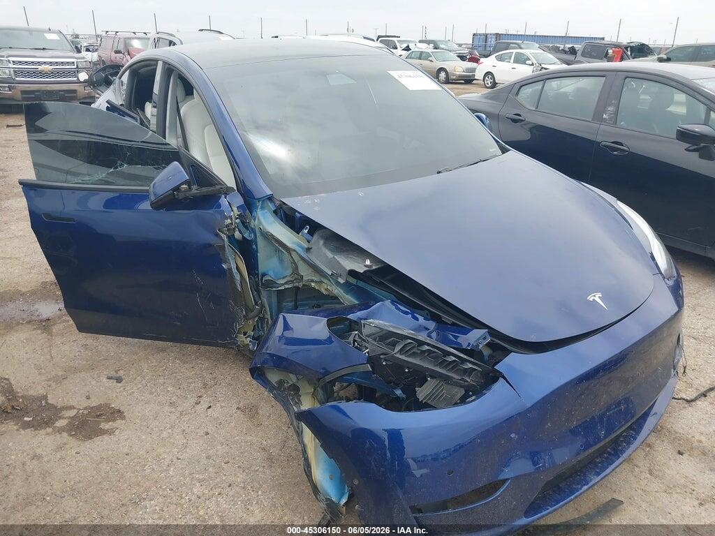 5YJYGDEE6MF078624 2021 TESLA MODEL Y photo no. 1