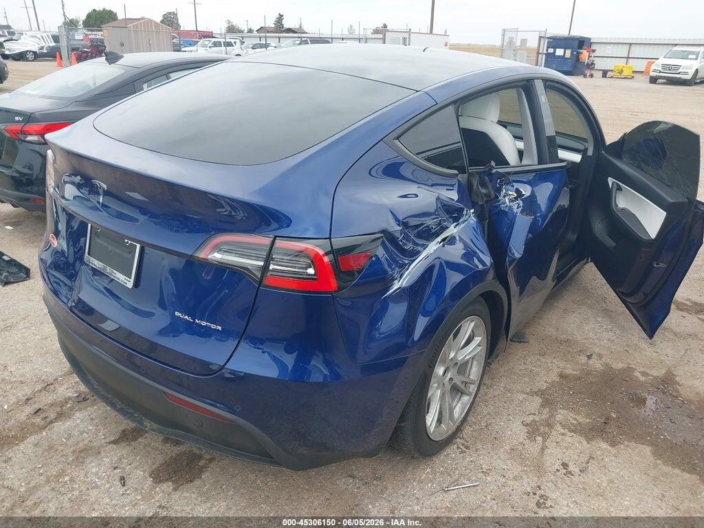 5YJYGDEE6MF078624 2021 TESLA MODEL Y photo no. 4