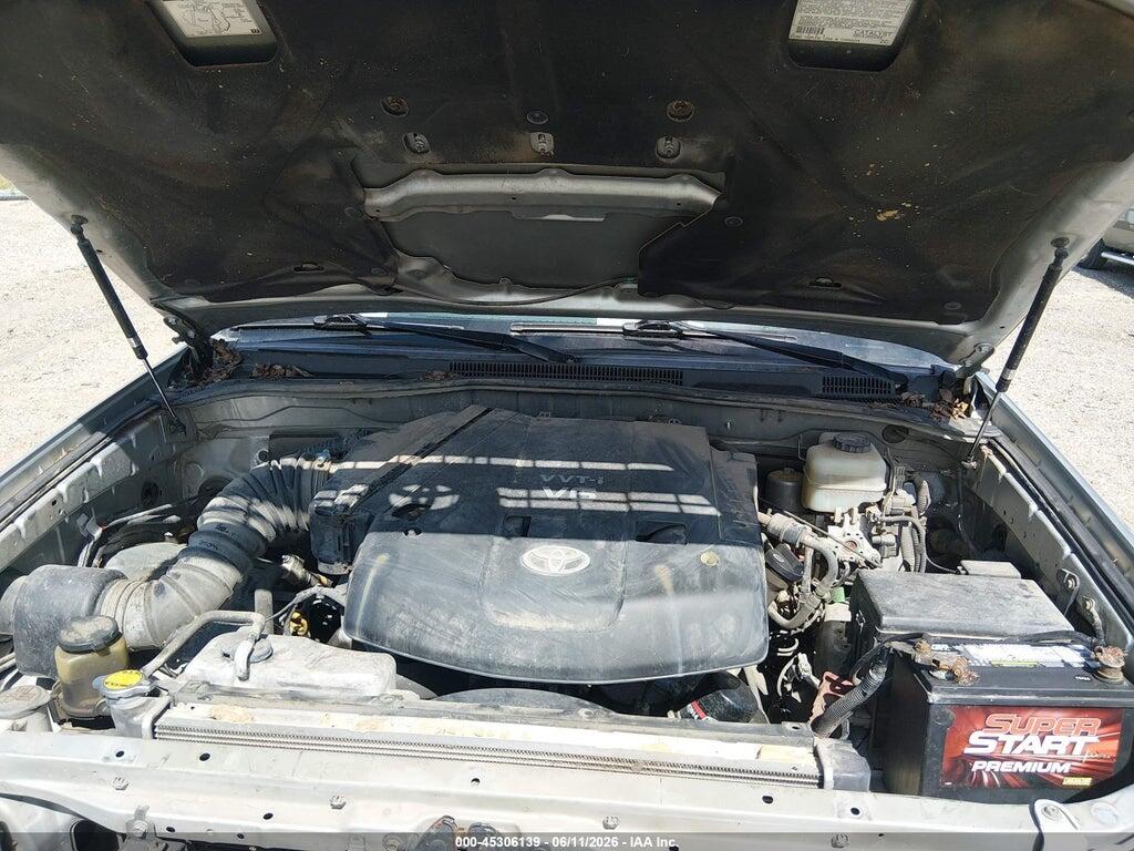 JTEZU14R558038936 2005 TOYOTA 4RUNNER photo no. 10
