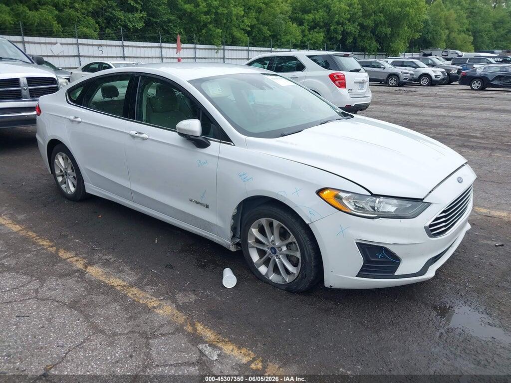 3FA6P0LUXKR224938 2019 FORD FUSION HYBRID photo no. 1