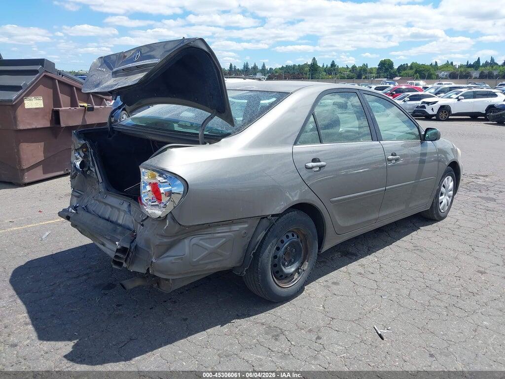 4T1BE32K65U616727 2005 TOYOTA CAMRY photo no. 4