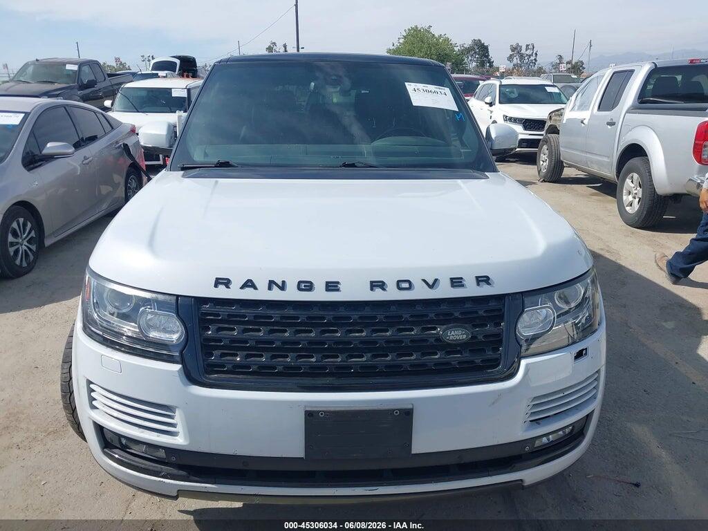 SALGS2TF9FA236419 2015 LAND ROVER RANGE ROVER photo no. 12