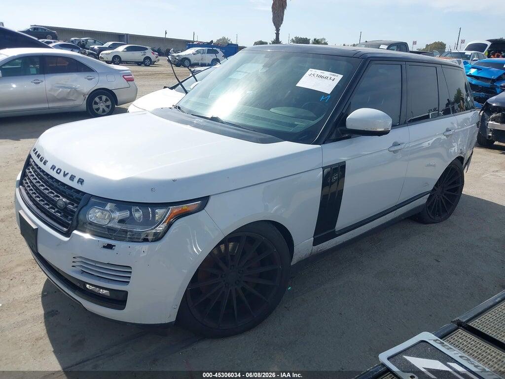 SALGS2TF9FA236419 2015 LAND ROVER RANGE ROVER photo no. 2