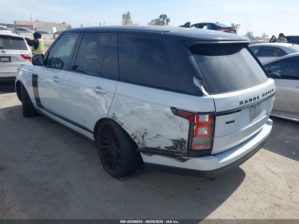 SALGS2TF9FA236419 2015 LAND ROVER RANGE ROVER photo no. 3