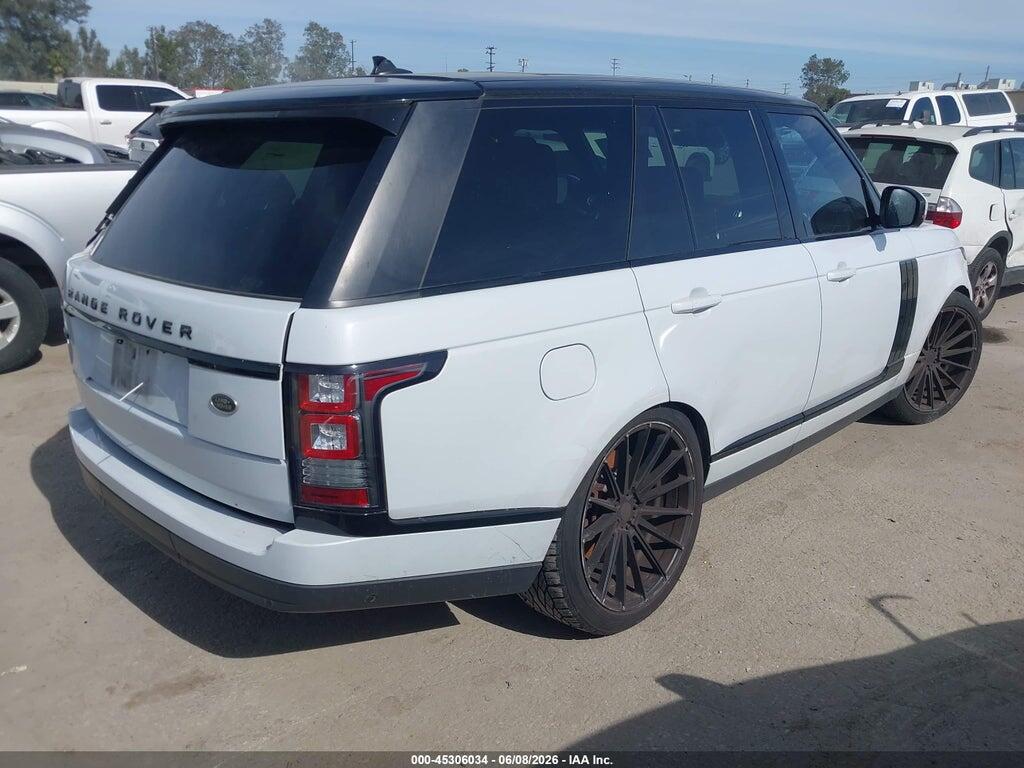 SALGS2TF9FA236419 2015 LAND ROVER RANGE ROVER photo no. 4