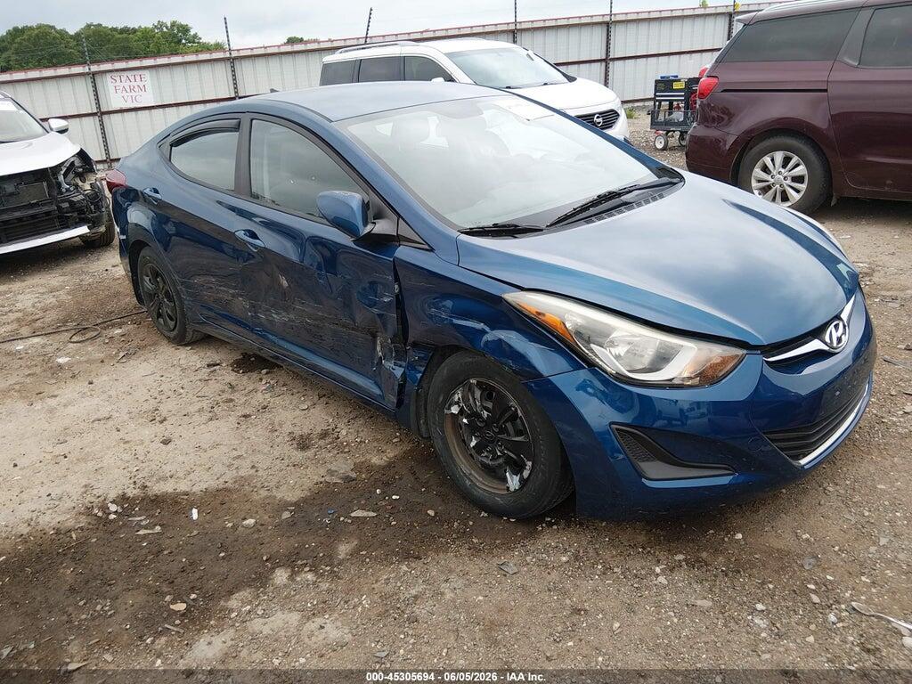 KMHDH4AE2GU547622 2016 HYUNDAI ELANTRA photo no. 1