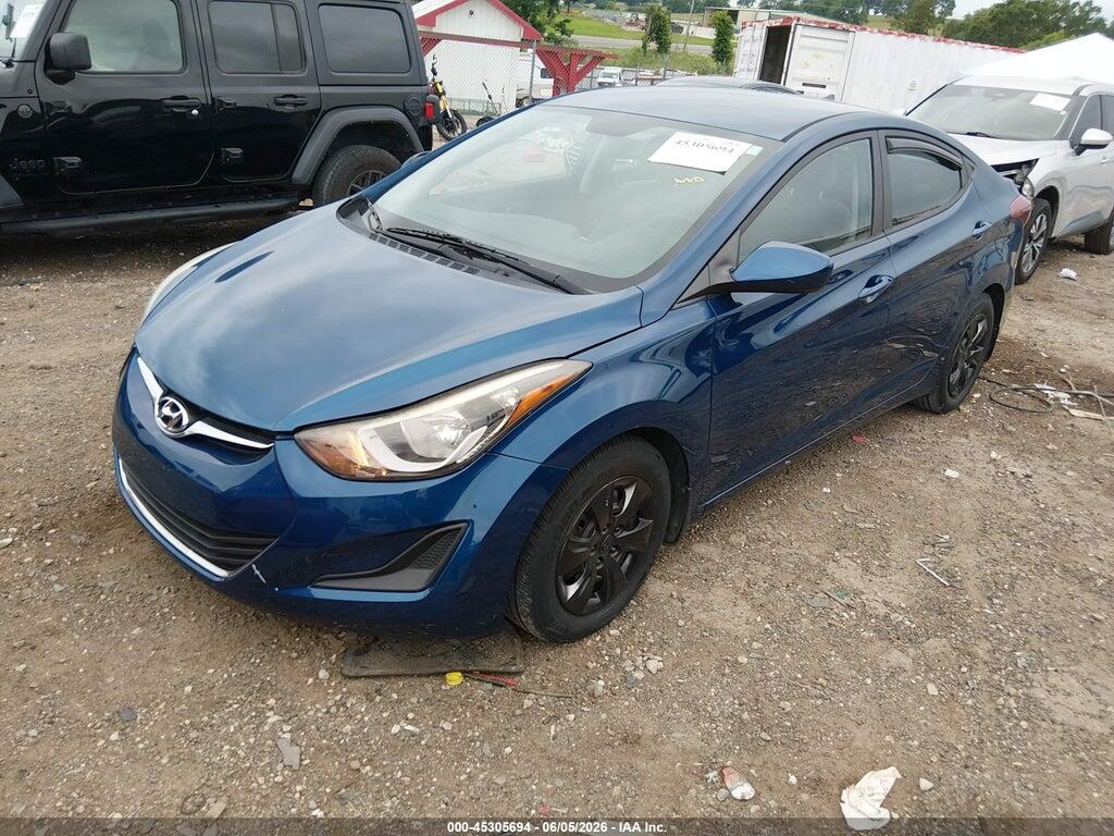 KMHDH4AE2GU547622 2016 HYUNDAI ELANTRA photo no. 2