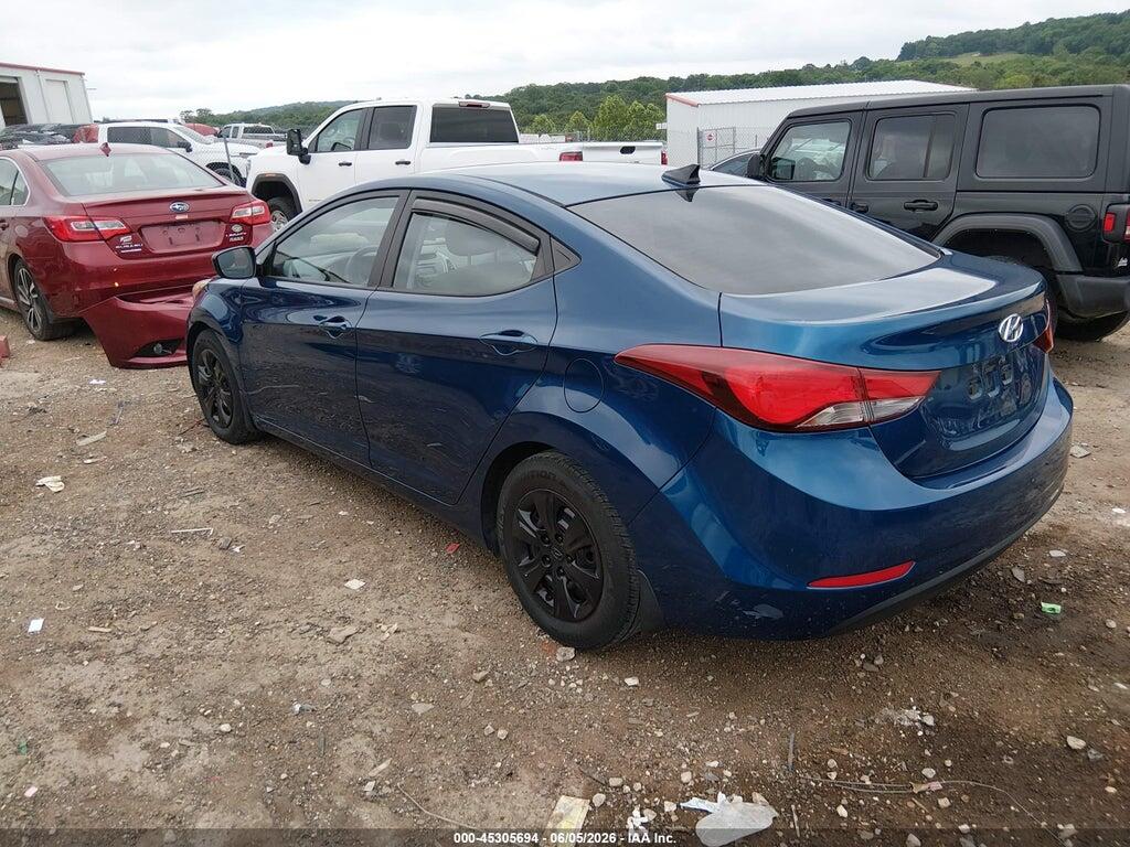 KMHDH4AE2GU547622 2016 HYUNDAI ELANTRA photo no. 3