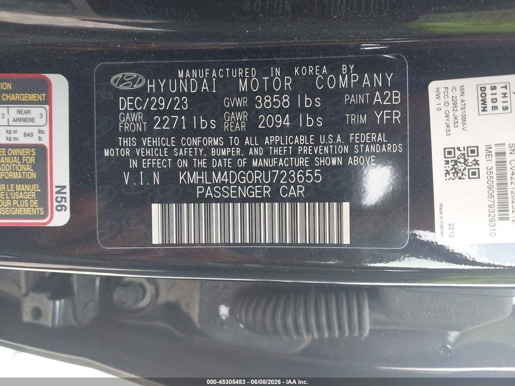 KMHLM4DG0RU723655 2024 HYUNDAI ELANTRA photo no. 8