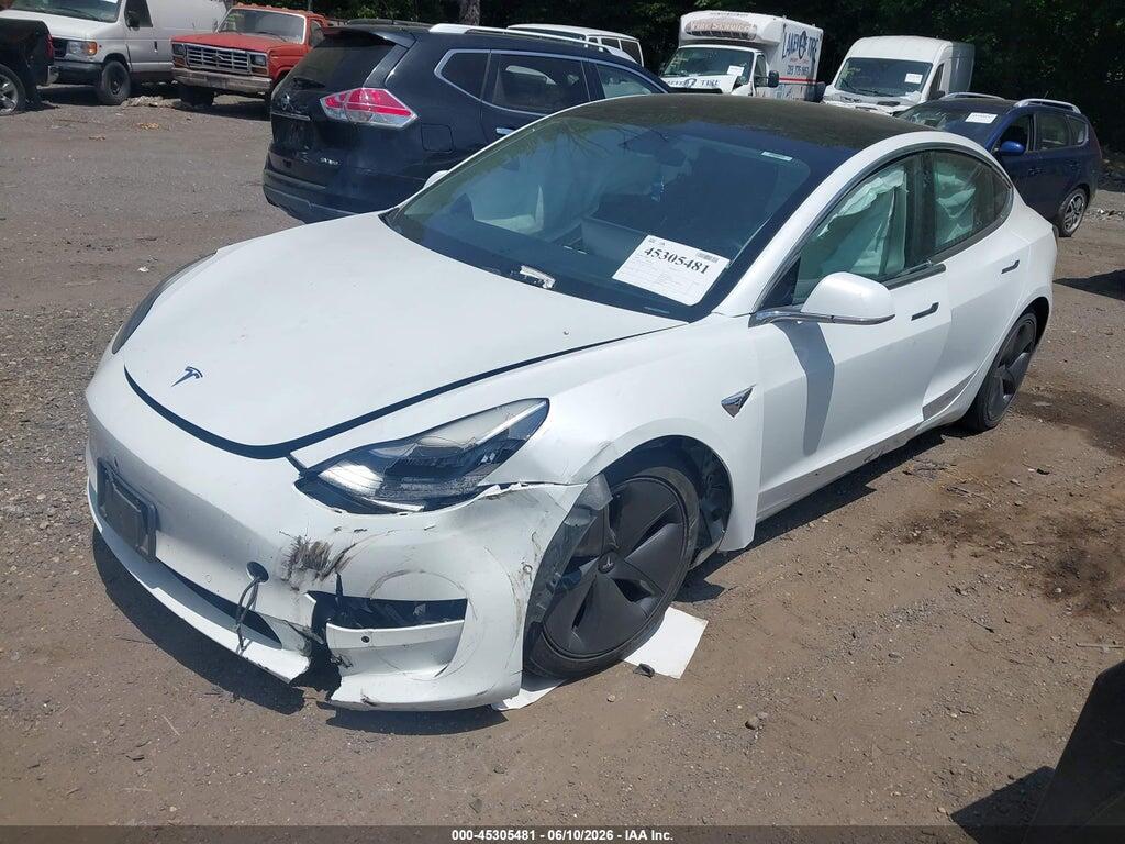 5YJ3E1EA7LF615592 2020 TESLA MODEL 3 photo no. 2