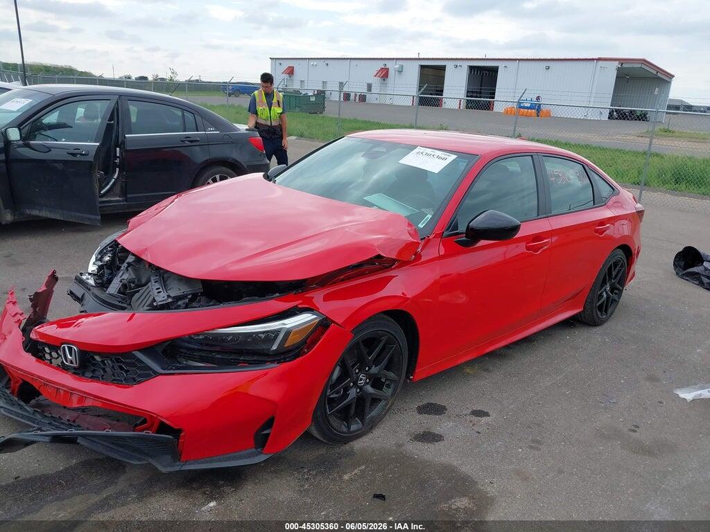 2HGFE2F51SH576593 2025 HONDA CIVIC photo no. 2