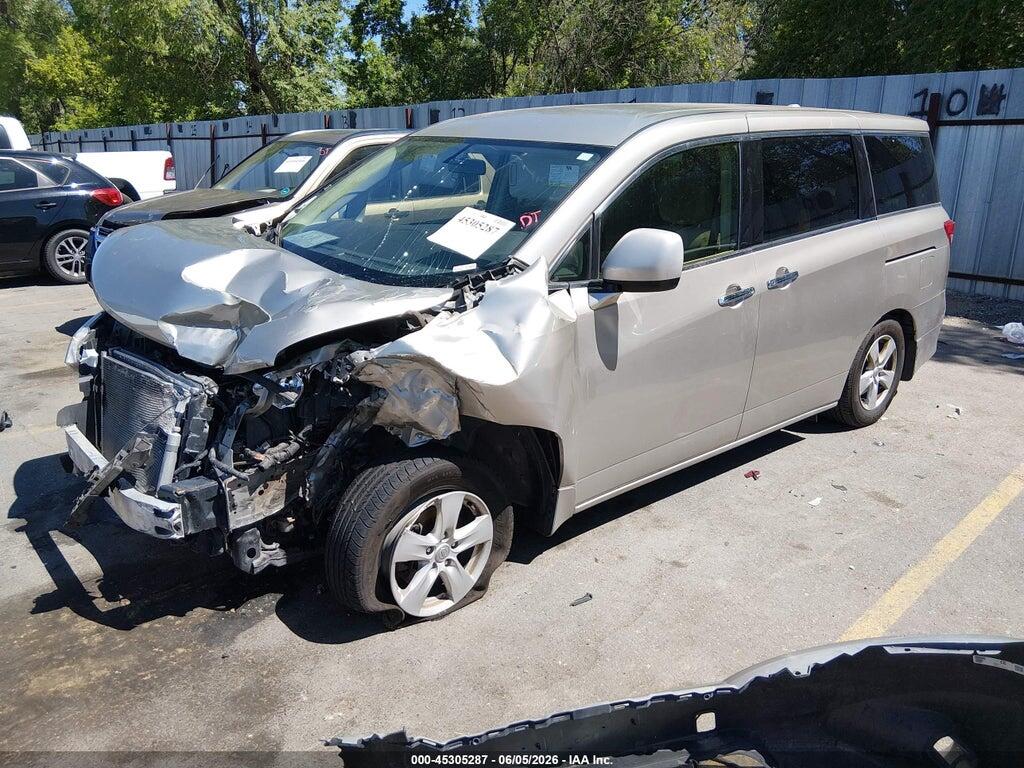 JN8AE2KP2D9062131 2013 NISSAN QUEST photo no. 2