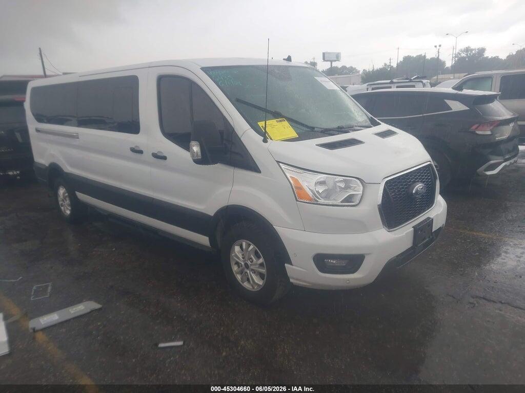 1FBAX2YG3MKA23655 2021 FORD TRANSIT-350 PASSENGER VAN photo no. 1