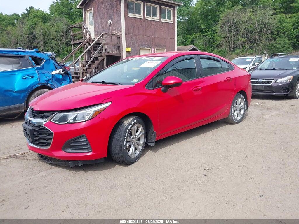 1G1BC5SM6K7128159 2019 CHEVROLET CRUZE photo no. 2