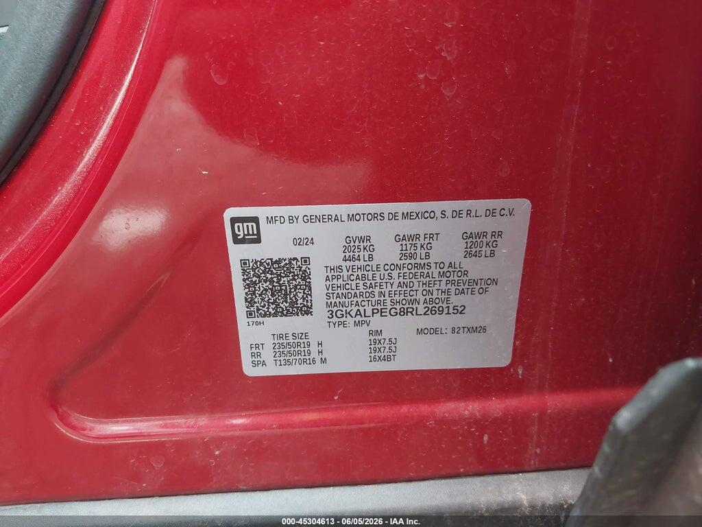 3GKALPEG8RL269152 2024 GMC TERRAIN photo no. 9