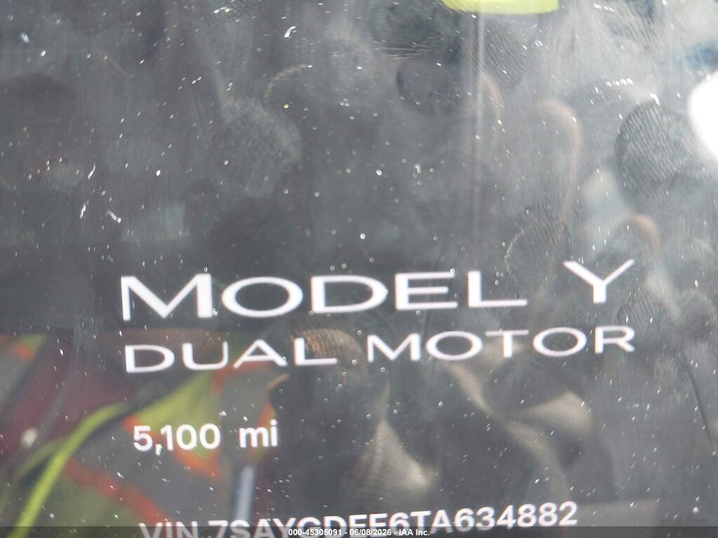 7SAYGDEE6TA634882 2026 TESLA MODEL Y photo no. 7