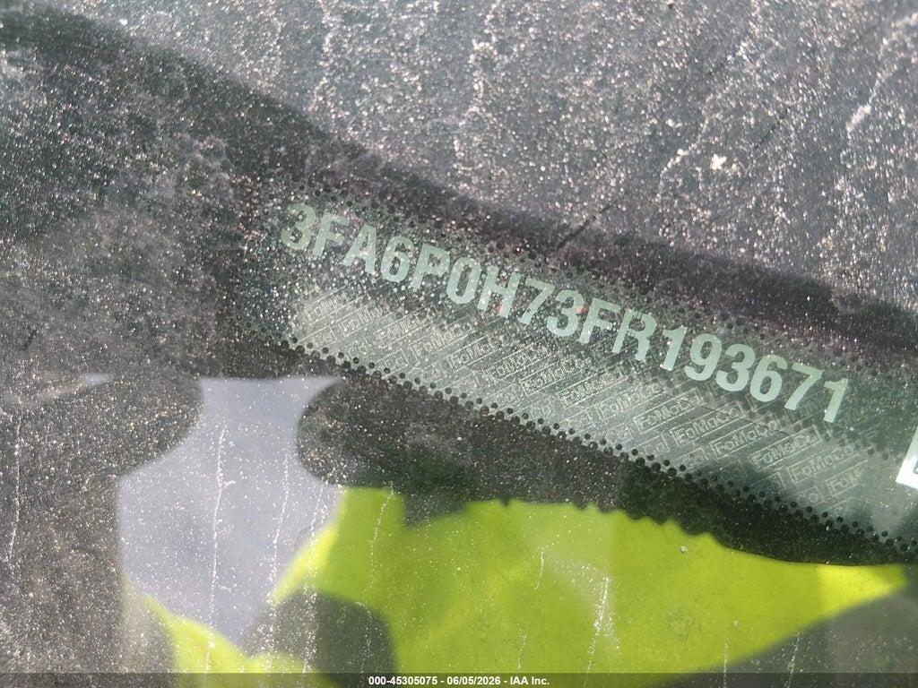 3FA6P0H73FR193671 2015 FORD FUSION photo no. 9
