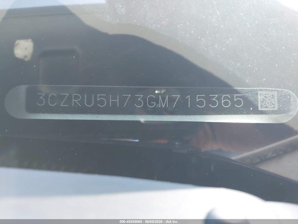 3CZRU5H73GM715365 2016 HONDA HR-V photo no. 9