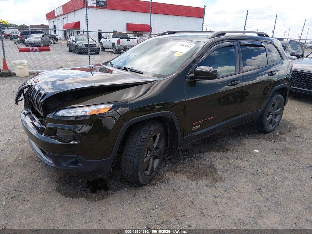 1C4PJMCB2GW317608 2016 JEEP CHEROKEE photo no. 2